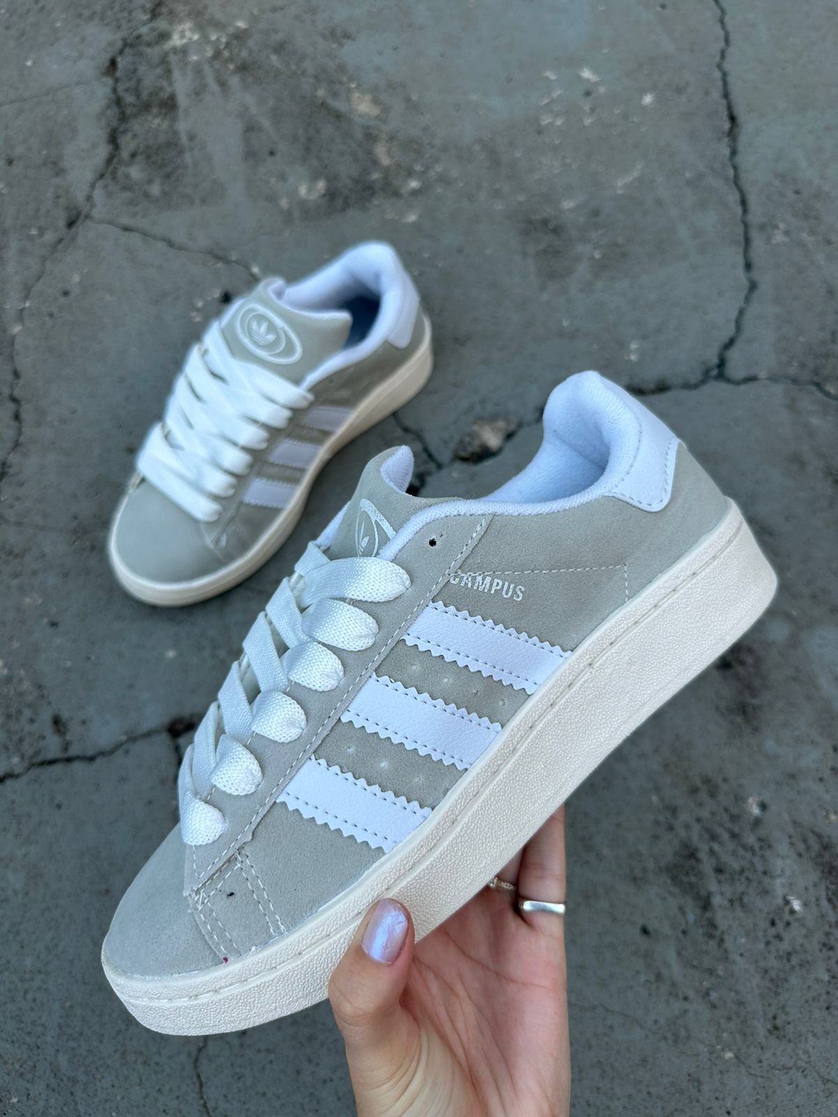 Campus Sneakers Adidas Originals Campus Tenis Adidas Feminino Campus Adidas  Campus 00s X Cinza, image size:1200x1600