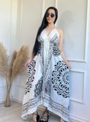 vestido indiano preto