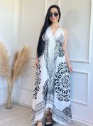 vestido indiano preto