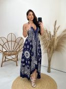 vestido indiano preto